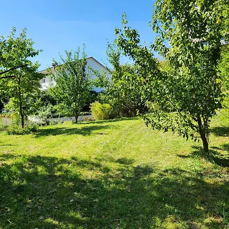 Mit Terasse Und Garten Im Ulmtal Apartmán *